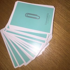 Tiffany & Co. Cards ♥️